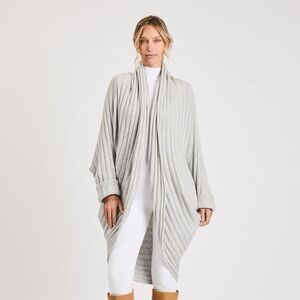 NWT Beryll AVA Cocoon Cashmere Cardigan Sweater One Size Open Front Oversized